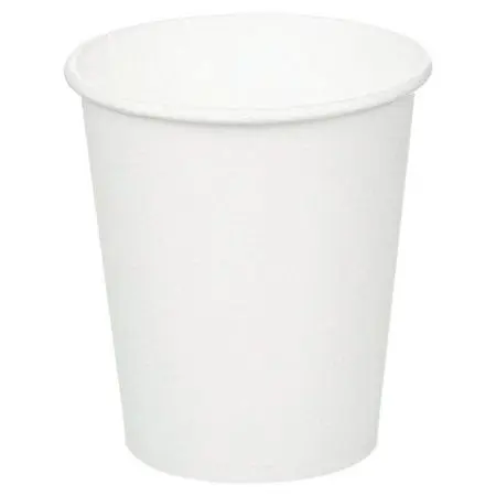 Фото №1 - Одноразовая продукция: Стакан бумажный 250мл 1сл Скандипакк белый /пач.=50 шт.