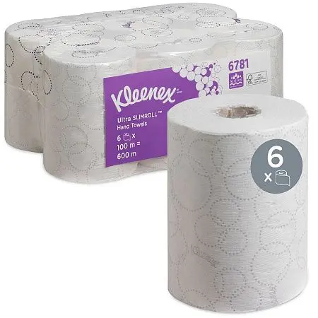 Фото №7 - Kimberly-Clark: Полотенца бумажные Клинекс Ультра 2сл 100м/19,8 белые
