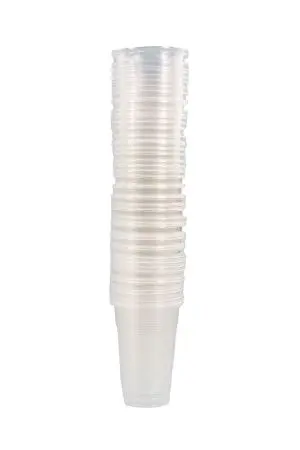 Одноразовая продукция: Стакан пластиковый 500мл прозрачный /пач.=100 шт.