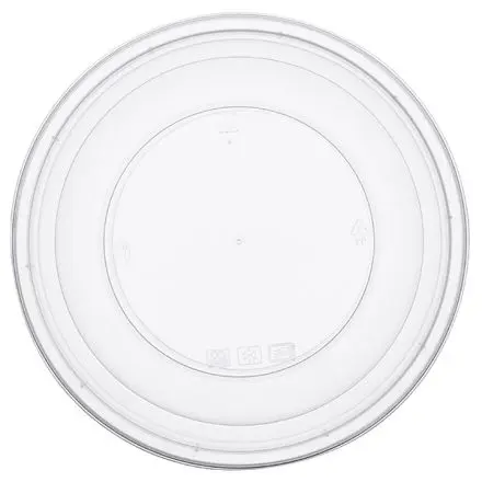 Одноразовая продукция: Крышка к контейнеру 375/500/750мл (d- 144мм) круглая ПП прозрачная ВЗЛП /пач.=50 шт.