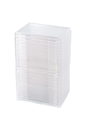 Одноразовая продукция: Крышка к контейнеру OneClick 500 120х160мм прозрачная /пач.=50 шт.