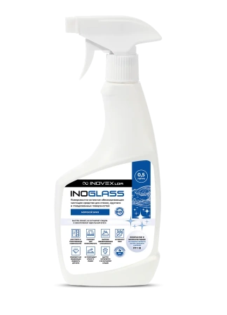 Продукция ИНО: Inoglass 0.5л ср-во для стекол с триггером