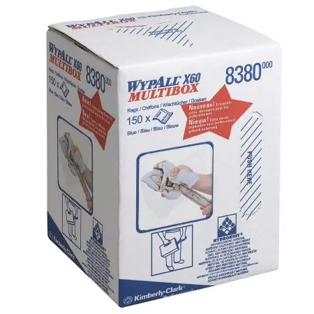 Kimberly-Clark: Салфетки Вайпол Х60 150л 1сл синие