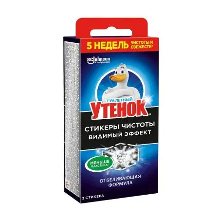 Чистящее средство: УТЕНОК Стикер Чистоты ВИДИМЫЙ ЭФФЕКТ /пач.=3 шт.