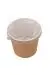 Превью №3 - Одноразовая продукция: Контейнер бумажный круглый 350мл d=95мм крафт /пач.=60 шт.