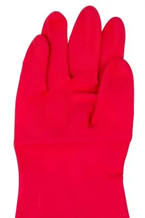 Vileda: Перчатки многоцелевые L красный резиновые