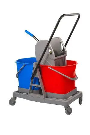 Вик: Тележка 2х20л пластик с отжимом MRY