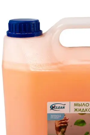 Мыло жидкое: VCLEAN Чистота рук 5л с антибактериальным эффектом тв.канистра